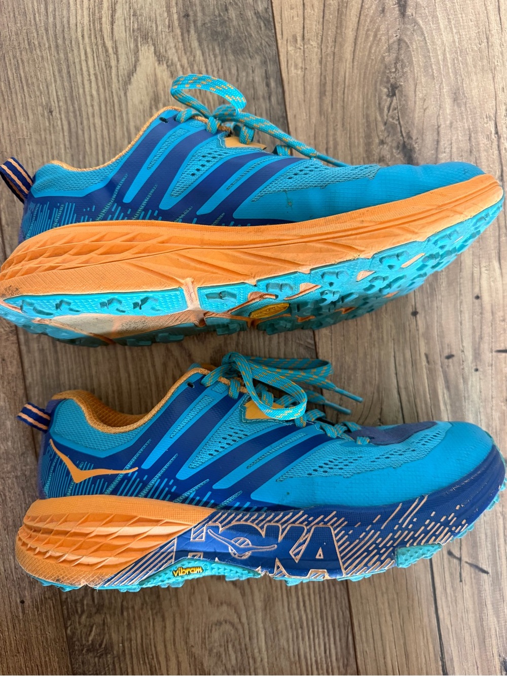 Hoka One One Speedgoat 3 Trail Running Shoes - Women's Size 7.5 Vibram megagrip - Picture 8 of 10